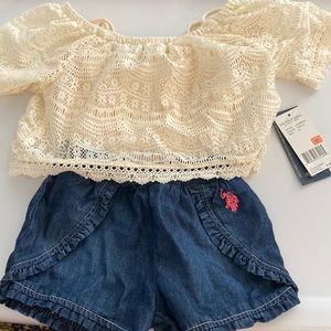 Brand new U.S. Polo ASSN set size 2T